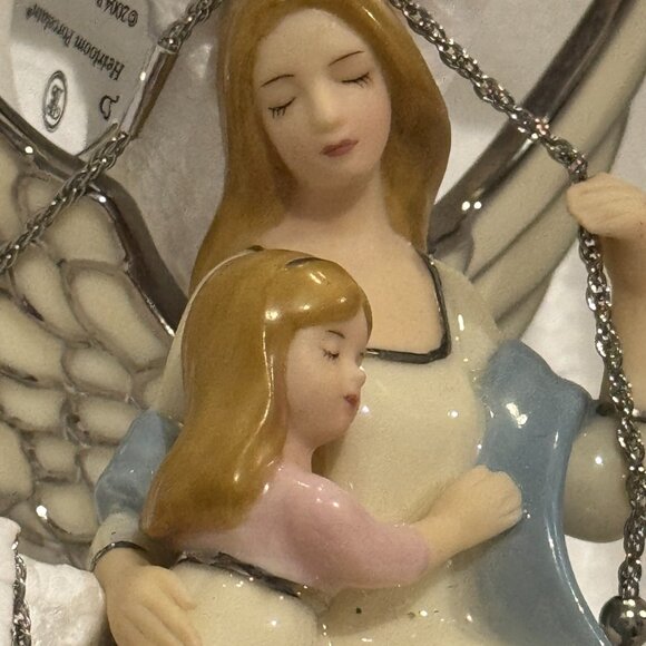 “My Daughter My Love” tags 2004 Heirloom Bradford Exchange Porcelain GIFT 83511 - Picture 13 of 16